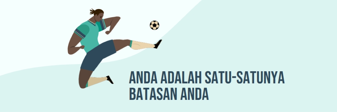 Mulai tendangan blue organic-simple