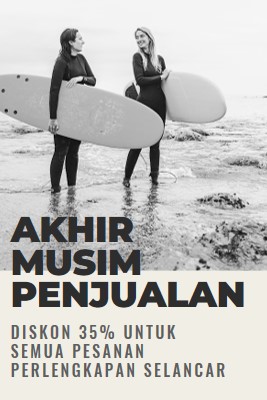 Kebahagiaan pantai gray modern-bold