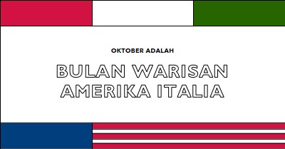 Bulan warisan Amerika Italia white vintage-retro