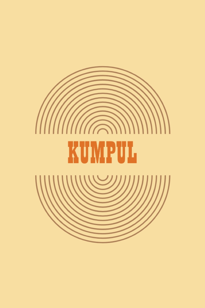 Gabungan kekuatan yellow vintage-retro