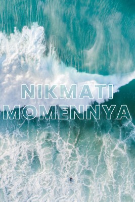 Nikmati momennya blue modern-simple