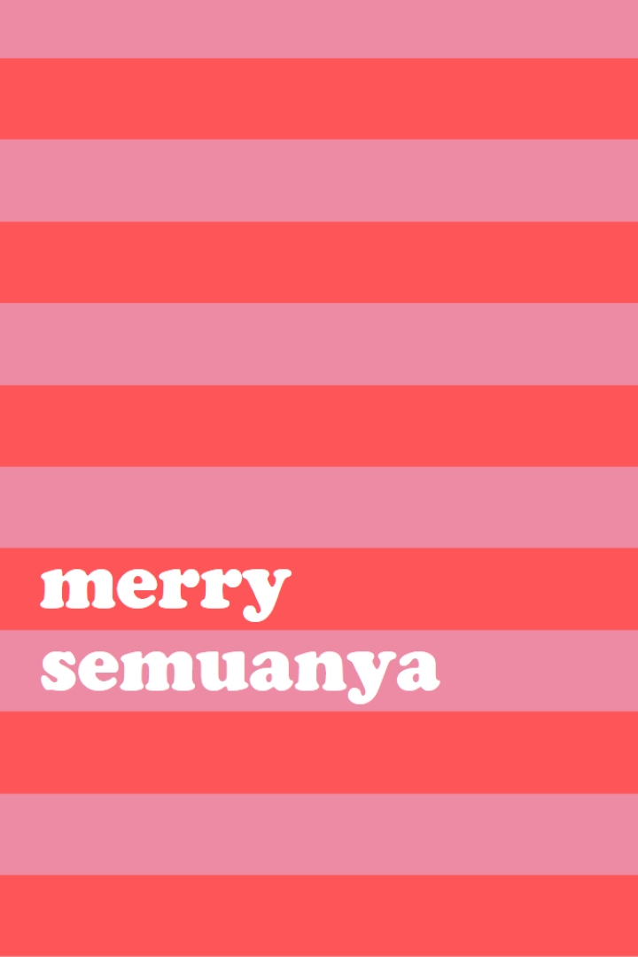 Semuanya bersorak pink modern-bold