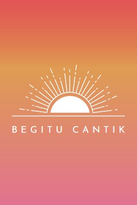 Begitu cantik seperti matahari terbenam red organic-boho