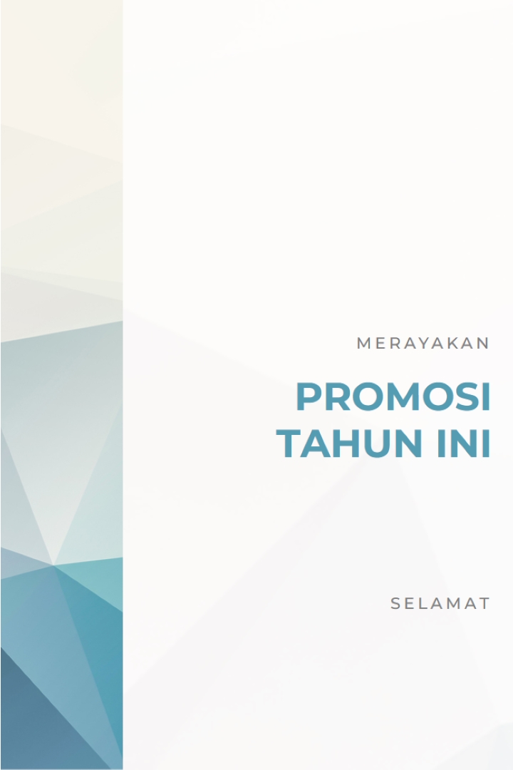 Promosi tahun ini white modern-geometric-&-linear