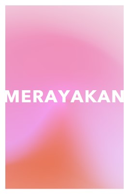 Mari kita rayakan dengan gaya pink modern-bold