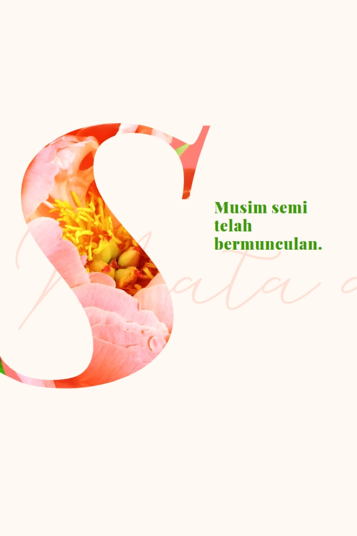 Pemangsa musim semi pink vintage-botanical
