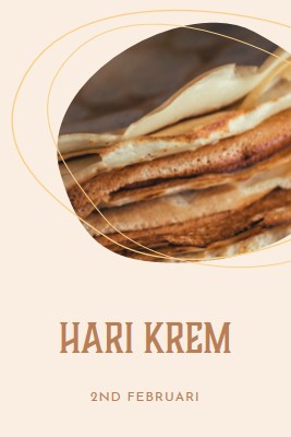 Ini adalah hari crepe brown organic-simple