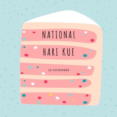 Sepotong kue pink whimsical-color-block