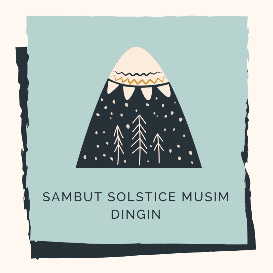 Selamat datang di solstice musim dingin blue whimsical-color-block