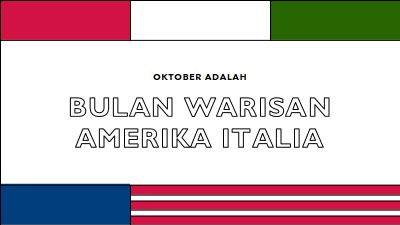 Bulan warisan Amerika Italia white vintage-retro