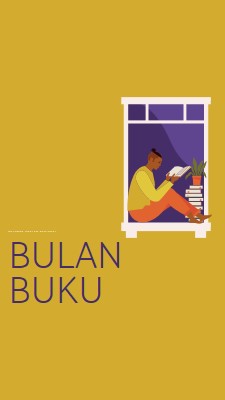 Penjaga buku yellow modern-color-block