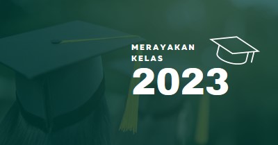 Merayakan kelas green modern-simple