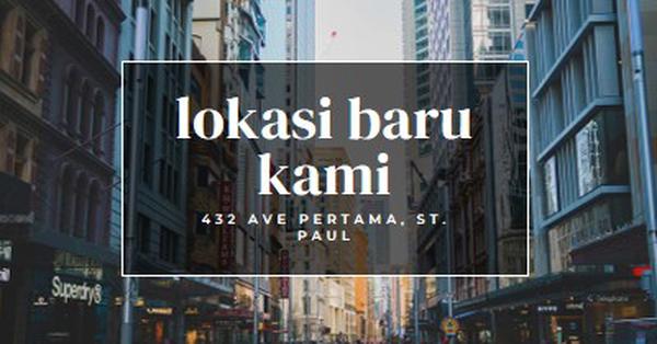 Lokasi lokasi lokasi gray modern-simple