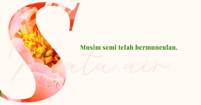 Pemangsa musim semi pink vintage-botanical