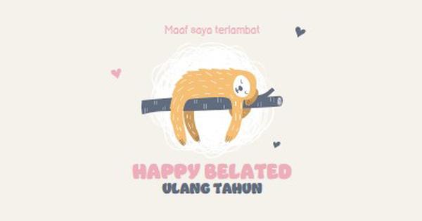 Harapan ulang tahun yang dikaitkan white playful,cute,illustrative,whimsical,friendly,charming,graphic