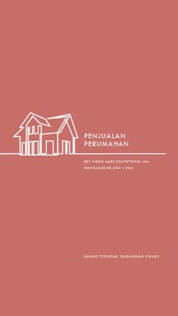 Perkebunan sederhana pink modern-simple