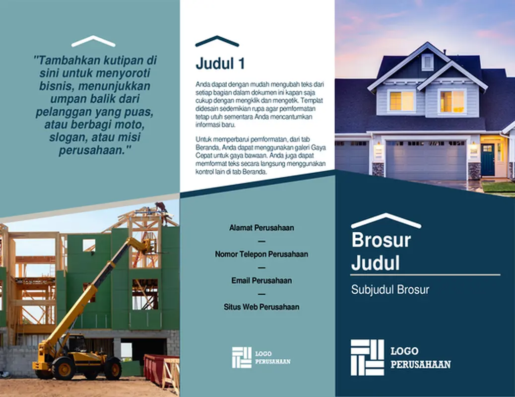 Brosur pembangun