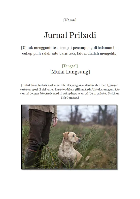 Jurnal pribadi