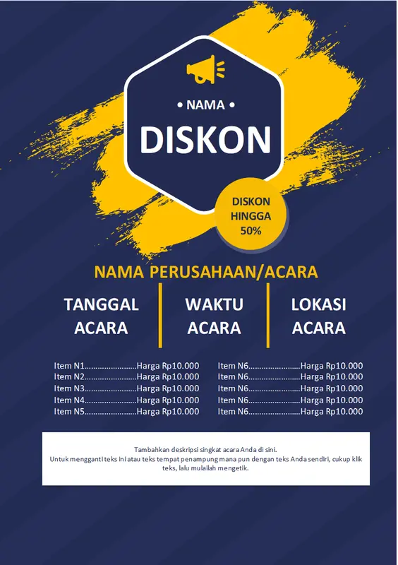 Selebaran obral