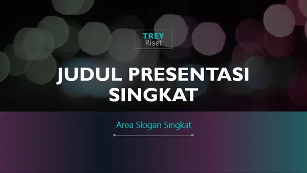 Presentasi singkat futuristik