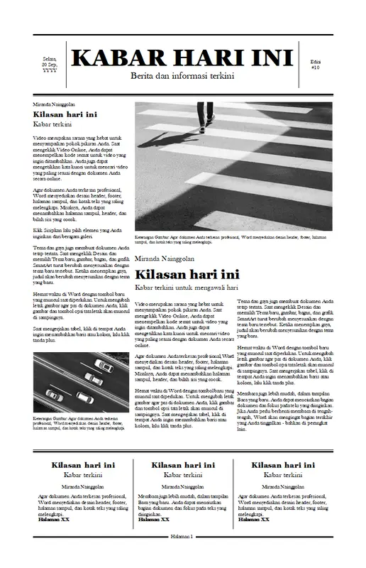 Koran tradisional modern simple