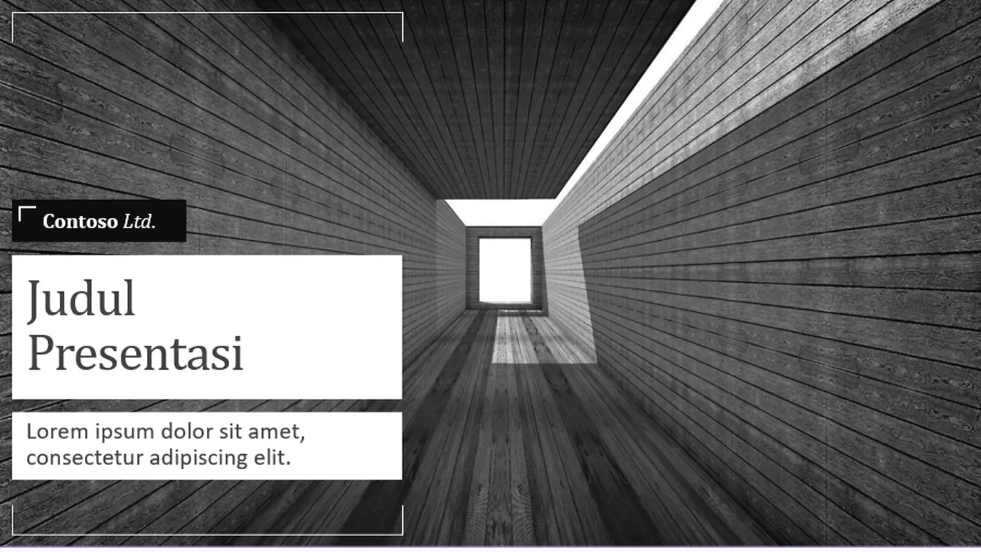 Presentasi singkat arsitektur