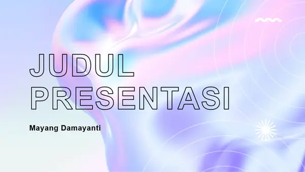 Desain tetesan air modern simple