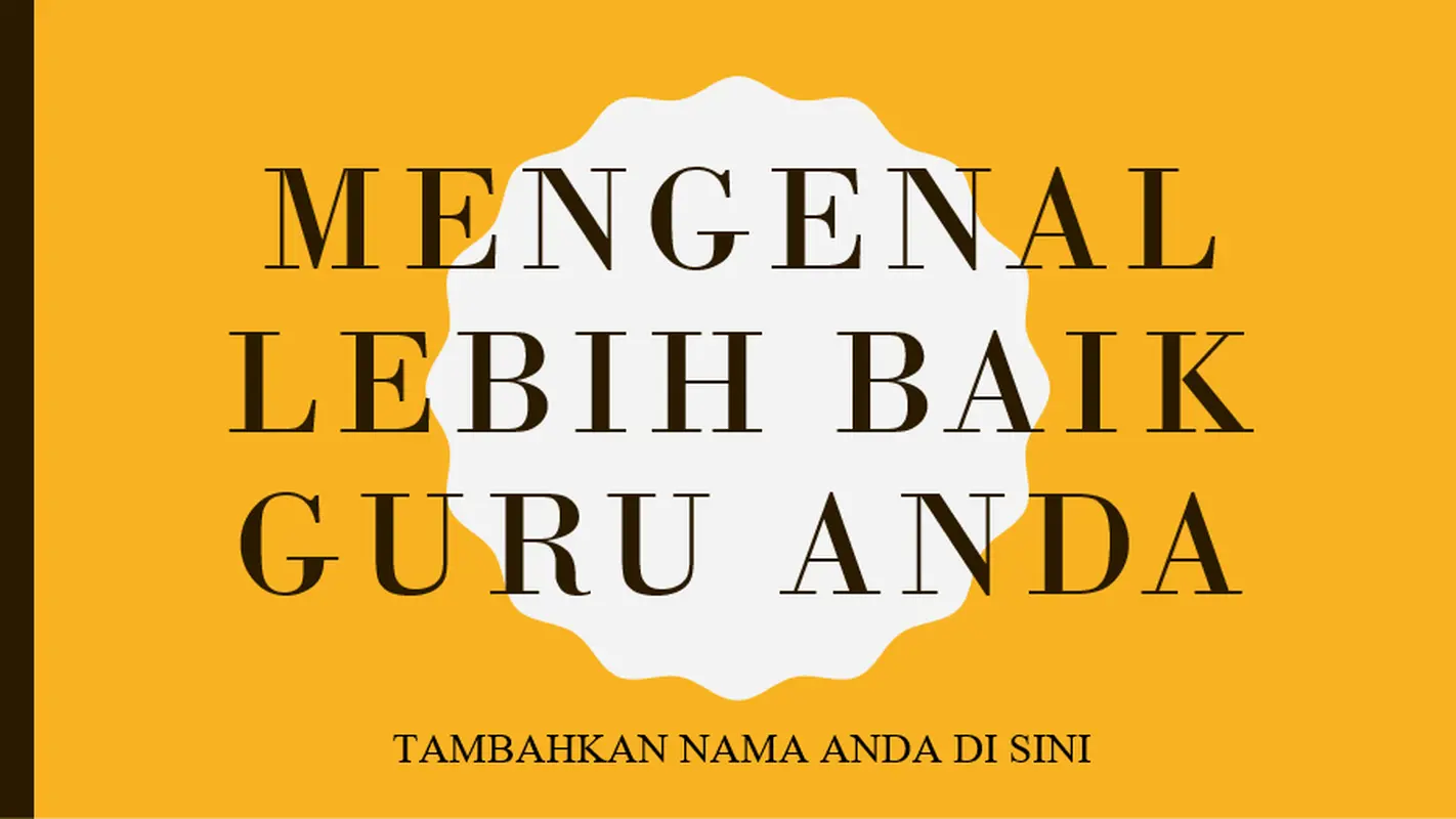 Mengenal guru modern color block