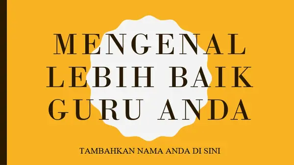 Mengenal guru modern color block