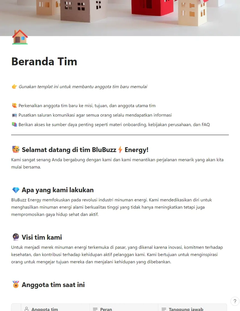 Beranda Tim