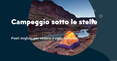 Sotto le stelle blue organic-simple