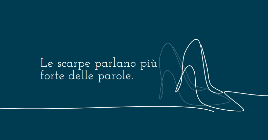 Vivere l'alta vita blue whimsical-line