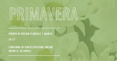 Un soffio d'aria primaverile green modern-simple