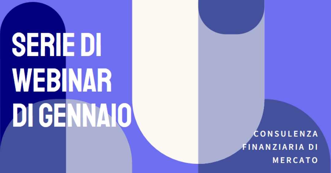 Serie di webinar di gennaio blue modern-bold