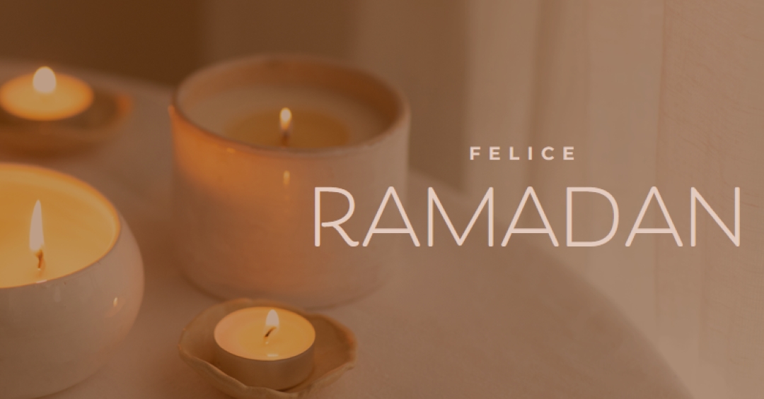 Buon Ramadan brown modern-simple