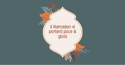Pace e gioia per Ramadan gray organic-boho