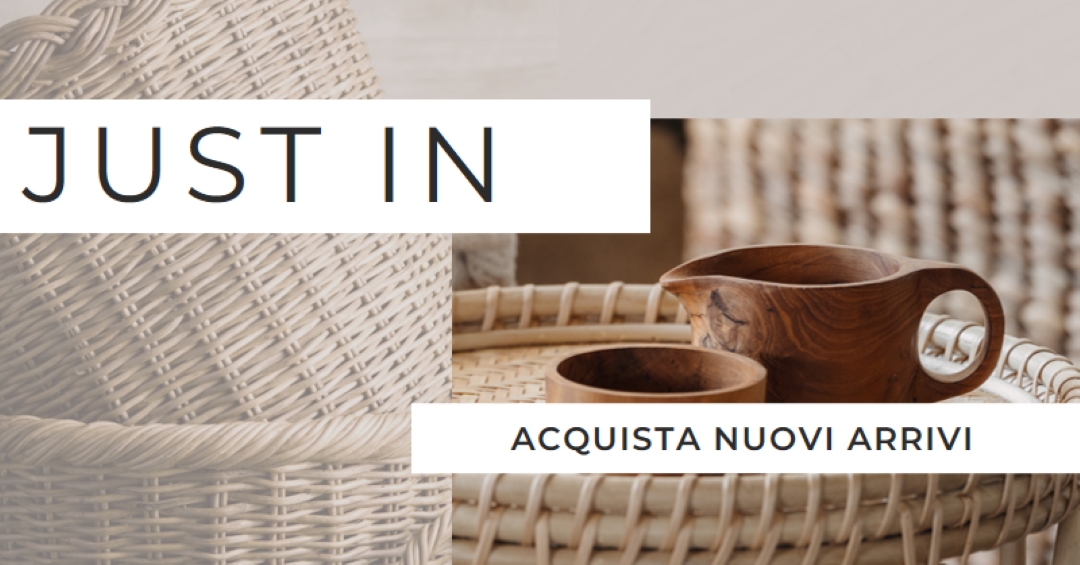Negozio di vimini brown organic-simple