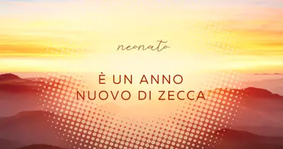 Bambino nuovo anno yellow modern-simple