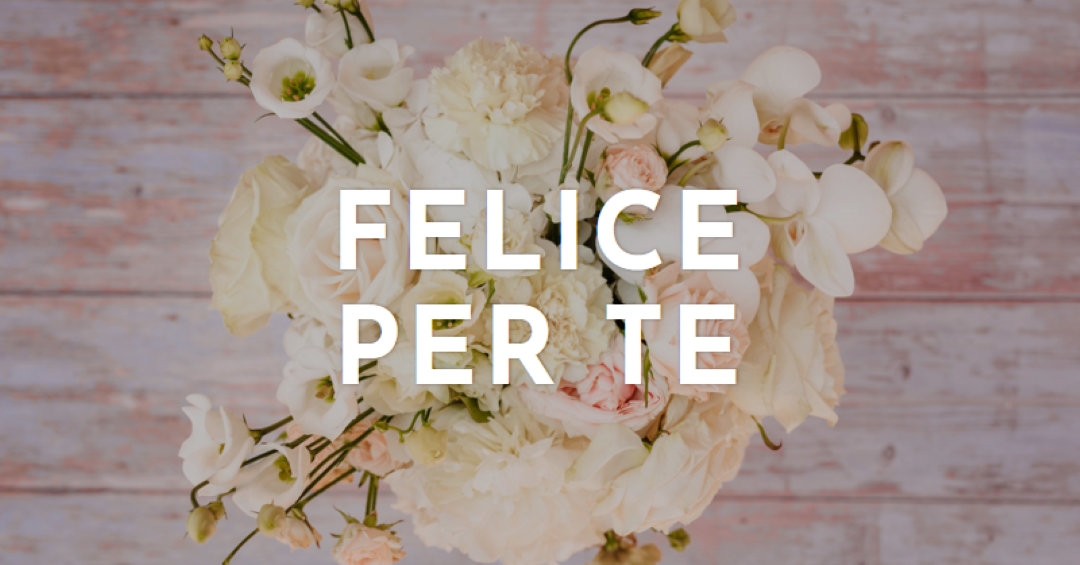 Bouquet felice purple modern-simple