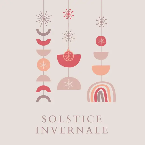 Un bellissimo Solstizio d'inverno gray organic-boho