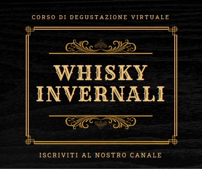 Whisky invernali black vintage-retro