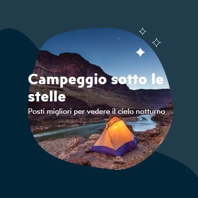 Sotto le stelle blue organic-simple