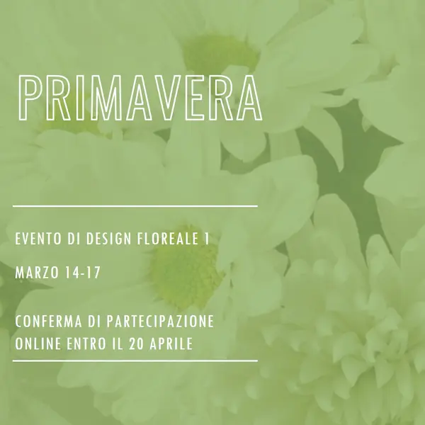 Un soffio d'aria primaverile green modern-simple