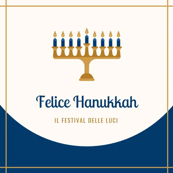 Menorah aura white modern-color-block