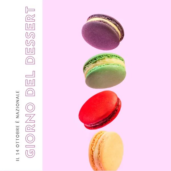 Da non perdere il Dessert Day purple modern-bold