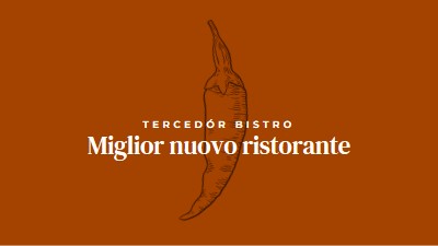 Siamo il miglior nuovo ristorante red modern-simple