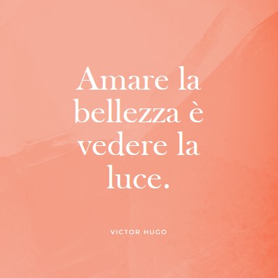 Amore, bellezza e luce pink modern-simple