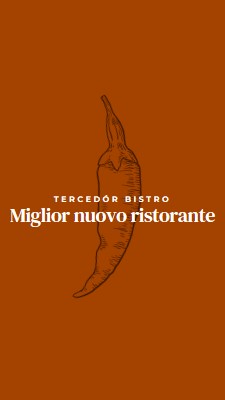 Siamo il miglior nuovo ristorante red modern-simple