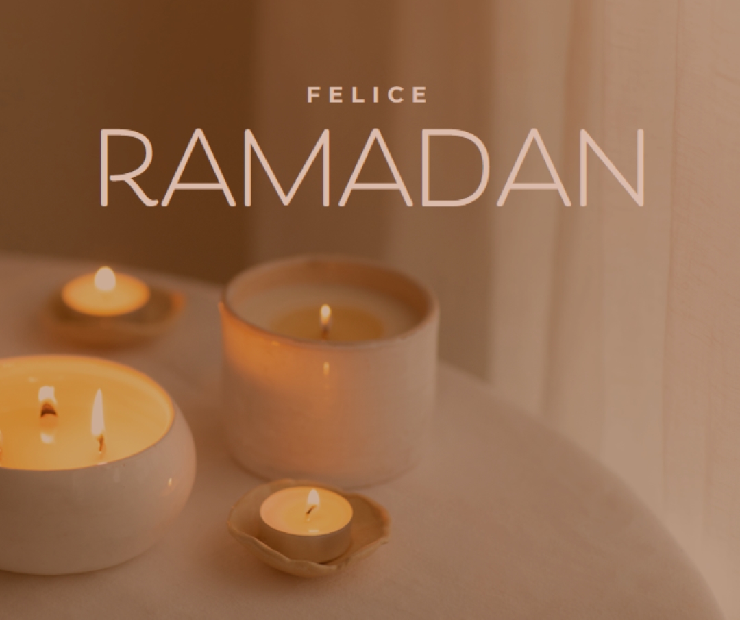 Buon Ramadan brown modern-simple