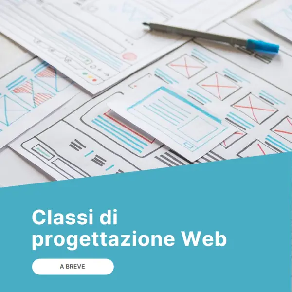 Classi di progettazione Web blue modern-simple